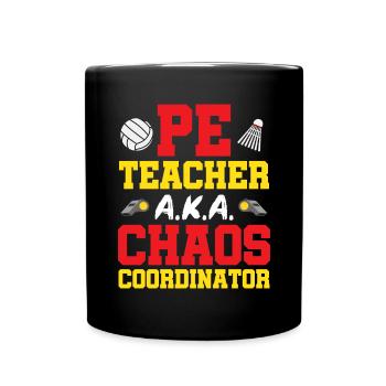 Physical Education Teacher Physical Education Teacher - Full Colour Mug - black - Front