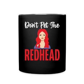 Redhead Gifts - Tasse einfarbig - Schwarz - Vorne