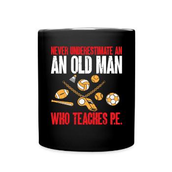 Physical Education Teacher Physical Education Teacher - Full Colour Mug - black - Front