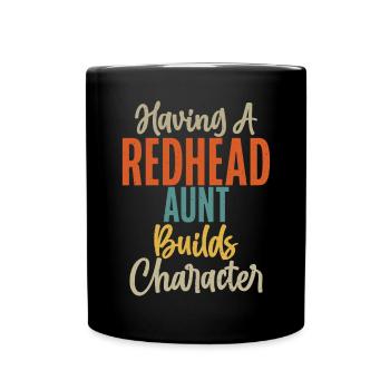 Redhead Gifts - Tasse einfarbig - Schwarz - Vorne