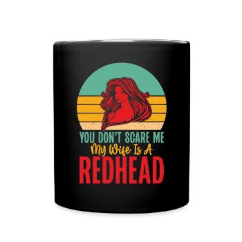 Redhead Gifts - Tasse einfarbig - Schwarz - Vorne