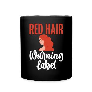 Cadeaux roux - Mug uni - noir - Devant