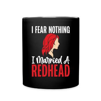 Redhead Gifts - Tasse einfarbig - Schwarz - Vorne