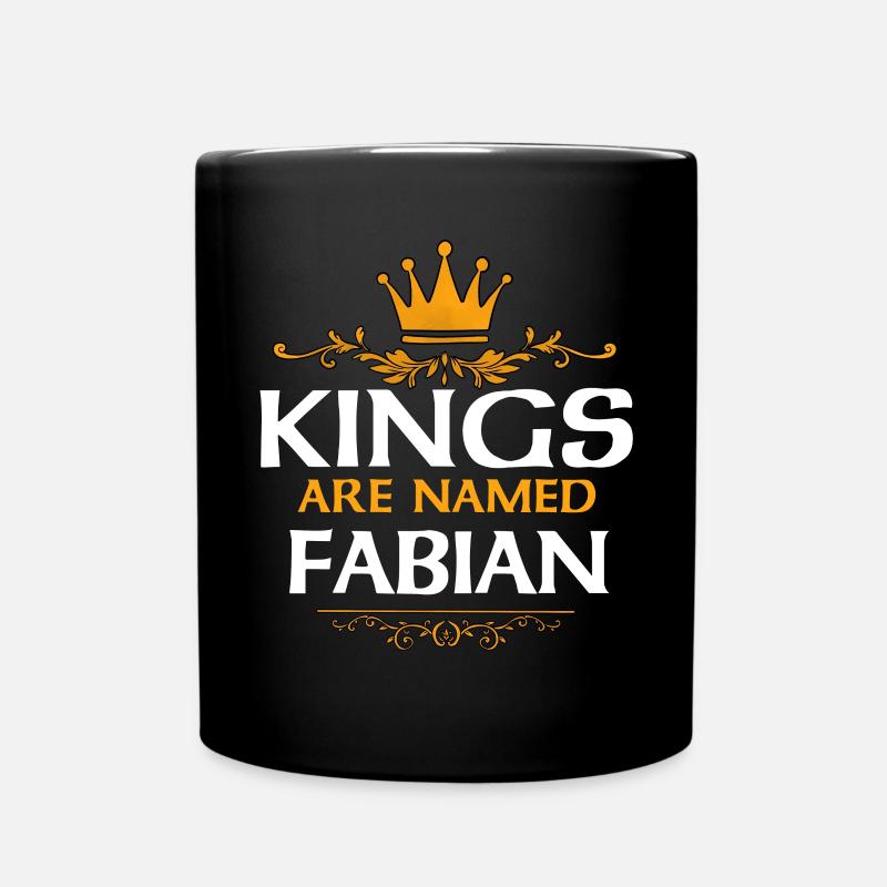 Fabian - Full Colour Mug - black