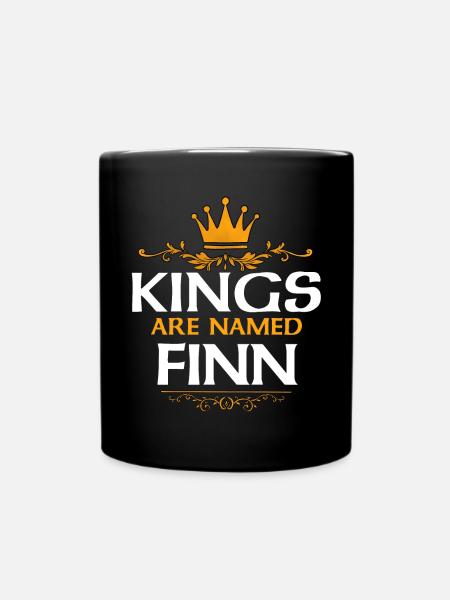 Finn - Tasse einfarbig - Schwarz
