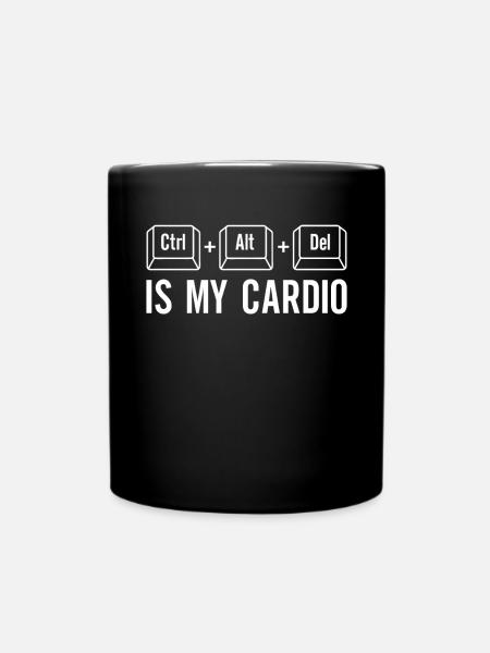 Softwareentwickler Computeringenieur Nerd - Tasse einfarbig - Schwarz