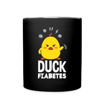 Cadeau pour diabétiques de type 1 pour diabétiques de type 1 - Mug uni - noir - Devant