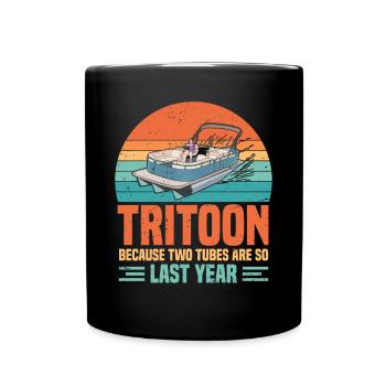 Capitaine Tritoon - Mug uni - noir - Devant