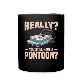 Capitaine Tritoon - Mug uni - noir - Devant