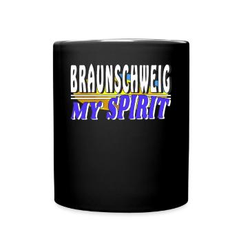 BRAUNSCHWEIG MY SPIRIT - Full Colour Mug - black - Front