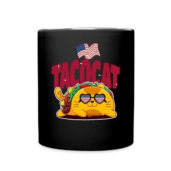 Taco - Tasse einfarbig - Schwarz - Vorne