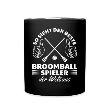 Meilleur joueur de ballon-balai - Mug uni - noir - Devant