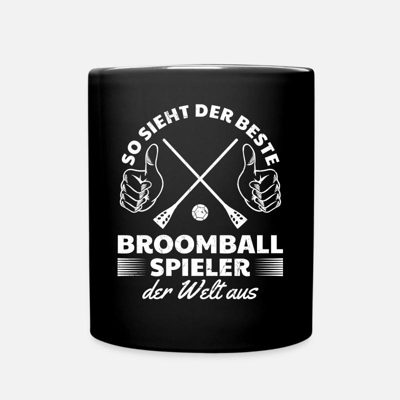 Best Broomball Player - Full Colour Mug - black