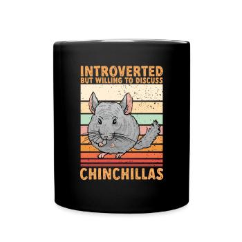 Chinchilla - Full Colour Mug - black - Front