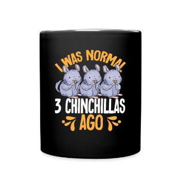 Chinchilla - Full Colour Mug - black - Front