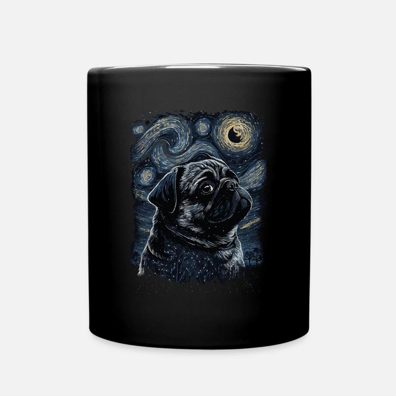 Carlin Nuit étoilée - Mug uni - noir