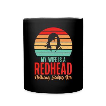 Redhead Gifts - Tasse einfarbig - Schwarz - Vorne