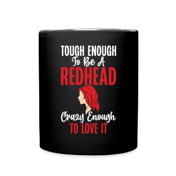 Redhead Gifts - Tasse einfarbig - Schwarz - Vorne