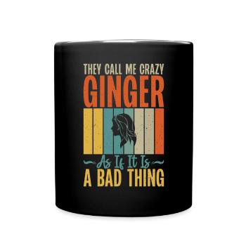 Redhead Gifts - Tasse einfarbig - Schwarz - Vorne
