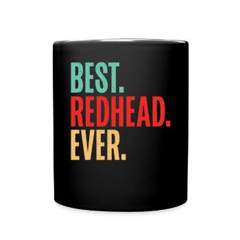 Redhead Gifts - Tasse einfarbig - Schwarz - Vorne