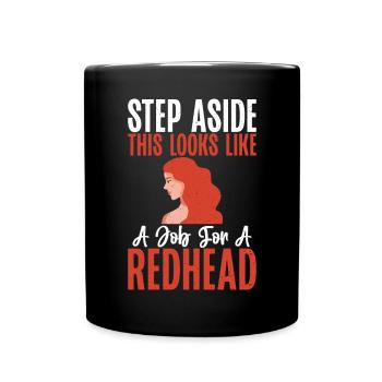 Redhead Gifts - Tasse einfarbig - Schwarz - Vorne