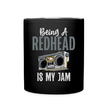 Redhead Gifts - Tasse einfarbig - Schwarz - Vorne