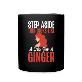 Redhead Gifts - Tasse einfarbig - Schwarz - Vorne