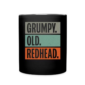 Redhead Gifts - Tasse einfarbig - Schwarz - Vorne