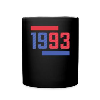 Né En 1993 Anniversaire Hommes - Mug uni - noir - Devant