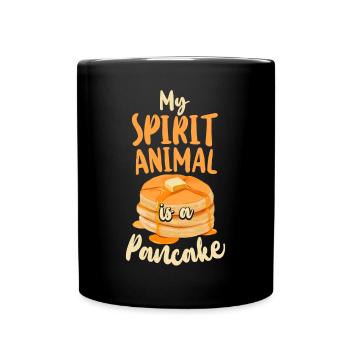 Pancake Lover Kids My Spirit - Full Colour Mug - black - Front