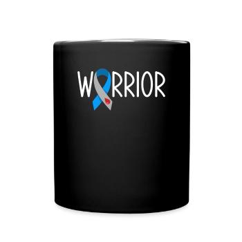 T1D Diabetes Typ 1 Diabetiker Geschenk - Tasse einfarbig - Schwarz - Vorne