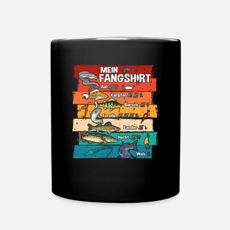 Chemise de receveur - Mug uni - noir