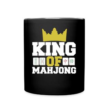 Cadeau pour les fans de Mahjong - Mug uni - noir - Devant