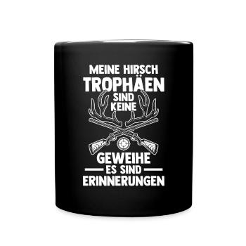 Chasse, Chasse, Cerf, Chasse, Sanglier, Chasseur, Chasseur - Mug uni - noir - Devant