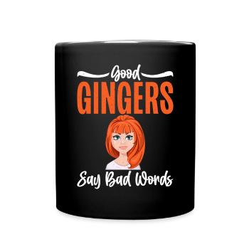 Redhead Gifts - Tasse einfarbig - Schwarz - Vorne