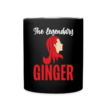Redhead Gifts - Tasse einfarbig - Schwarz - Vorne