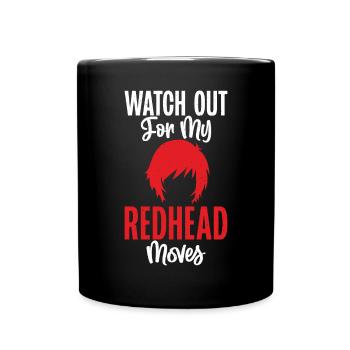 Redhead Gifts - Tasse einfarbig - Schwarz - Vorne