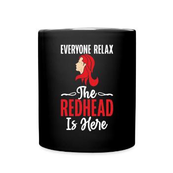 Redhead Gifts - Tasse einfarbig - Schwarz - Vorne