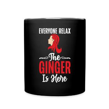 Redhead Gifts - Tasse einfarbig - Schwarz - Vorne