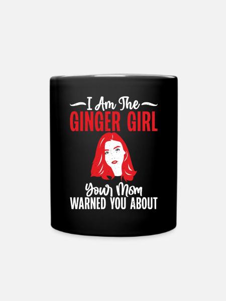 Redhead Gifts - Tasse einfarbig - Schwarz