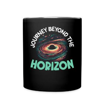 Black Hole Space Universe Astronomy Astronomer - Full Colour Mug - black - Front