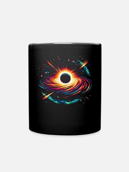Astronome astronome astronome de l’univers spatial de l’univers de trou noir - Mug uni - noir
