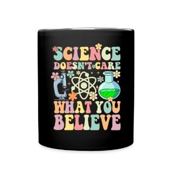 Groovy Science Teacher - Full Colour Mug - black - Front