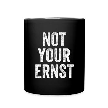Pas votre Denglish sérieux - Mug uni - noir - Devant