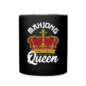 Cadeau pour les fans de Mahjong - Mug uni - noir - Devant