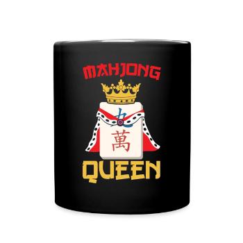 Cadeau pour les fans de Mahjong - Mug uni - noir - Devant