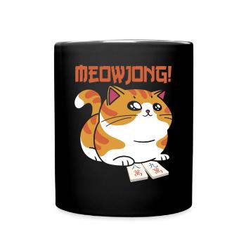 Cadeau pour les fans de Mahjong - Mug uni - noir - Devant