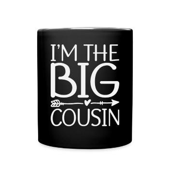 Cousin Gifts - Full Colour Mug - black - Front