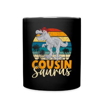 Cousin Gifts - Full Colour Mug - black - Front