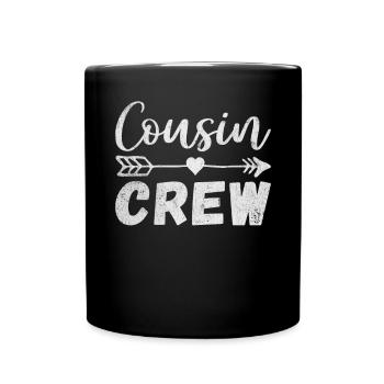 Cousin Gifts - Full Colour Mug - black - Front
